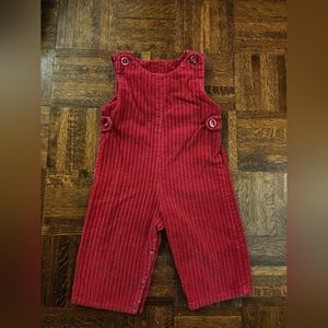Vintage Corduroy Longall Overalls Jon Jon 24m